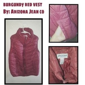 Burgundy Vest